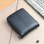 Fashion Men'S Short Wallet, Classic Hot Style, Horizontal Style, Large Capacity Zipper, Multi-Card Business Wallet - Image 6