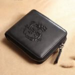 Manbang Full Zipper Top Layer Cowhide Wallet Men's Leather Short - Image 2