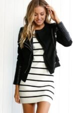 Spliced Faux Leather Suede Jacket Women Black Moto Coat Punk Camel Suede jaquetas couro Casaco chaquetas PU Slim Jacket