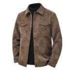 Men's Trendy Casual Streetwear Vintage American-style Leather Jacket - Image 2
