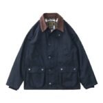 Men's Vintage Distressed Safari Jacket Multi-pocket Jacket - Image 6