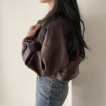 Versatile Short Jacket PU Leather Women - Image 4