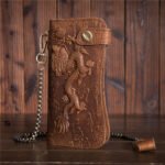 The Dragon Grain Cowhide Long Wallet