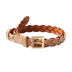 Braided Leather Belt - Men