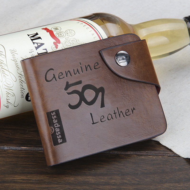 c3006e80-2025-4f05-91e2-debe7b35d74a.jpg Men's Three-fold Creative Short Wallet - Image 1