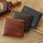 Men's Wallet Short Wallet Glossy Leather Wallet - Image 4