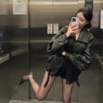 Vintage Industrial Leather Jacket With A High-end Feel - Image 4