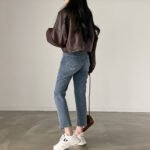 Versatile Short Jacket PU Leather Women - Image 3