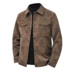 Men's Trendy Casual Streetwear Vintage American-style Leather Jacket - Image 6