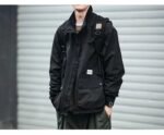 Fashion Loose Functional Hunting Lapel Jacket - Image 4