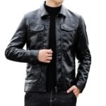 Mens Stylish Casual Short Lapel Jacket - Image 2