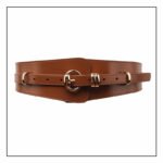 Fallwinter Fashion Coat With A Wide Waist Belt - Image 5