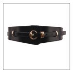 Fallwinter Fashion Coat With A Wide Waist Belt - Image 3