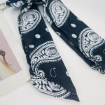 Fashionable Extra-Long Silk Scarf Belt For Women - Image 8