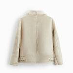 Men's Lapel Suede Double-sided Jacket - Image 10