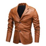 Men's Slim Fit Lapel Versatile Jacket - Image 6
