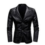 Men's Slim Fit Lapel Versatile Jacket - Image 4
