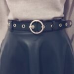 Classic Round Buckle No Hole Belt - Image 7