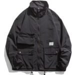 Fashion Loose Functional Hunting Lapel Jacket - Image 5