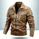 Mens Stylish Casual Short Lapel Jacket