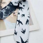 Fashionable Extra-Long Silk Scarf Belt For Women - Image 4