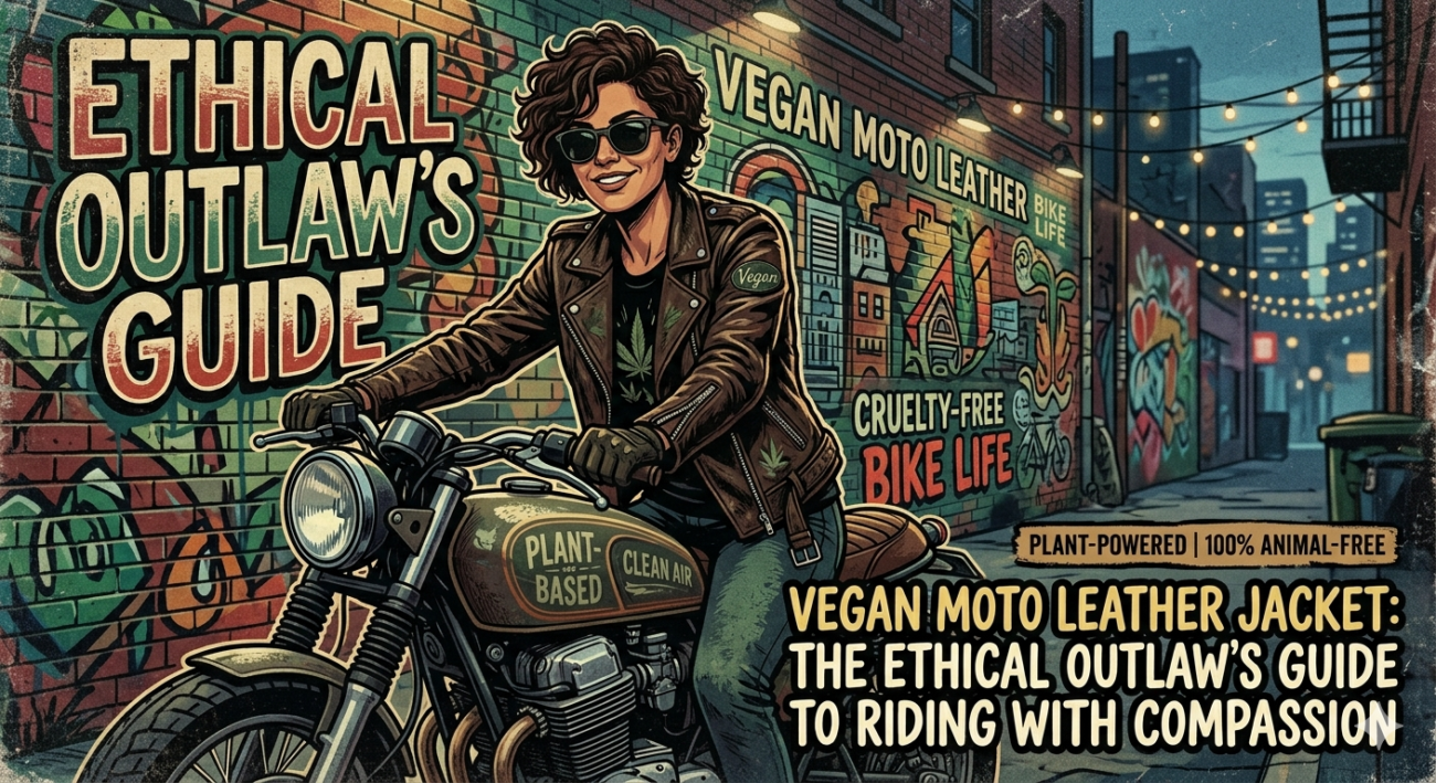 Vegan Moto Leather Jacket: The Ethical Outlaw's Guide