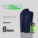 Heated Vest Smart Electric Heating Jacket Men Women Waistcoat Winter - Image 10