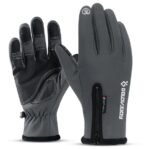 Motorcycle Gloves Moto Gloves Winter Thermal Fleece Lined Winter Water Resistant Touch Screen Non-slip Motorbike Riding Gloves - Image 6
