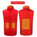 Model Heated Vest Washable USB Charging Electric - Image 3