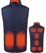 Heated Vest Smart Electric Heating Jacket Men Women Waistcoat Winter - Image 7
