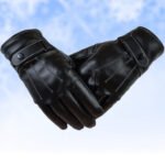 Leather touch gloves - Image 5