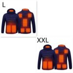 New Heated Jacket Coat USB Electric Jacket Cotton Coat Heater Thermal Clothing Heating Vest Men's Clothes Winter - Image 3