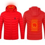 New Heated Jacket Coat USB Electric Jacket Cotton Heater Thermal Clothing Heating Vest - Image 8