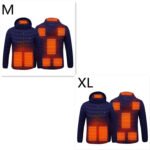 New Heated Jacket Coat USB Electric Jacket Cotton Coat Heater Thermal Clothing Heating Vest Men's Clothes Winter - Image 7
