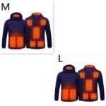 New Heated Jacket Coat USB Electric Jacket Cotton Coat Heater Thermal Clothing Heating Vest Men's Clothes Winter - Image 9