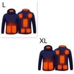 New Heated Jacket Coat USB Electric Jacket Cotton Coat Heater Thermal Clothing Heating Vest Men's Clothes Winter - Image 6