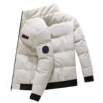 Outdoor Warm Heated Jacket Windproof Cotton Padded Clothes USB Heating Winter Keep Warm - Image 4