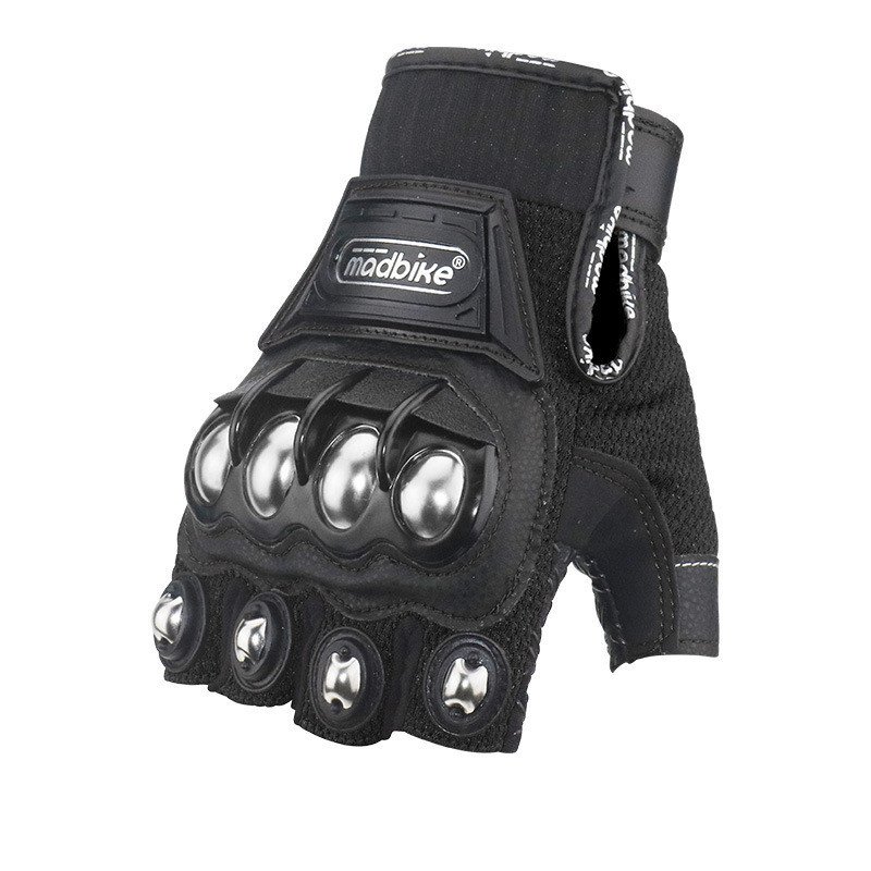 673a0cd8-d5fb-4f70-bba6-d8d63158dc60.jpg Madbike Gloves Motorcycle Half Finger Gloves - Image 1