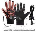 Outdoor Waterproof USB Three-Setting Temperature-Controlled Heated Gloves - Image 5