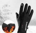 Cycling Gloves Plus Velvet Winter Warm Gloves - Image 5