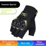 Mens Summer Motorcycle Riding Gloves - Image 3