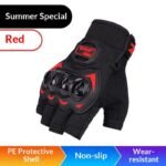 Mens Summer Motorcycle Riding Gloves - Image 4