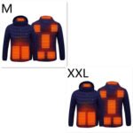 New Heated Jacket Coat USB Electric Jacket Cotton Coat Heater Thermal Clothing Heating Vest Men's Clothes Winter - Image 4