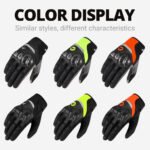 Full Finger Racing Hard Shell Touch Screen Gloves Outdoor Cycling Gloves - Image 4