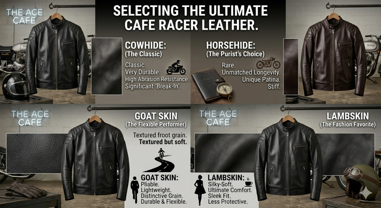 What Leather Is Best for a Cafe Racer Jacket?