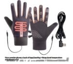 Outdoor Waterproof USB Three-Setting Temperature-Controlled Heated Gloves - Image 3