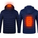 New Heated Jacket Coat USB Electric Jacket Cotton Heater Thermal Clothing Heating Vest - Image 4