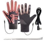 Outdoor Waterproof USB Three-Setting Temperature-Controlled Heated Gloves - Image 8