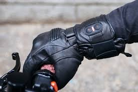 how does heated motorcycle gloves work